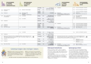 Gottesdienste Mai / Juni 2026